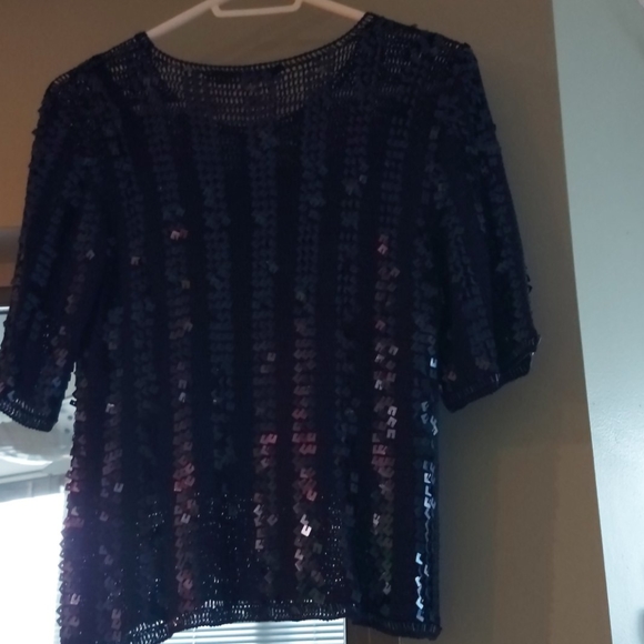 🌿🌿host pick Jacques Vert Sequin Top🌿 - Picture 7 of 8